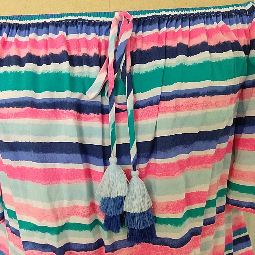Lilly Pulitzer Sain Off-The-Shoulder Top View 3